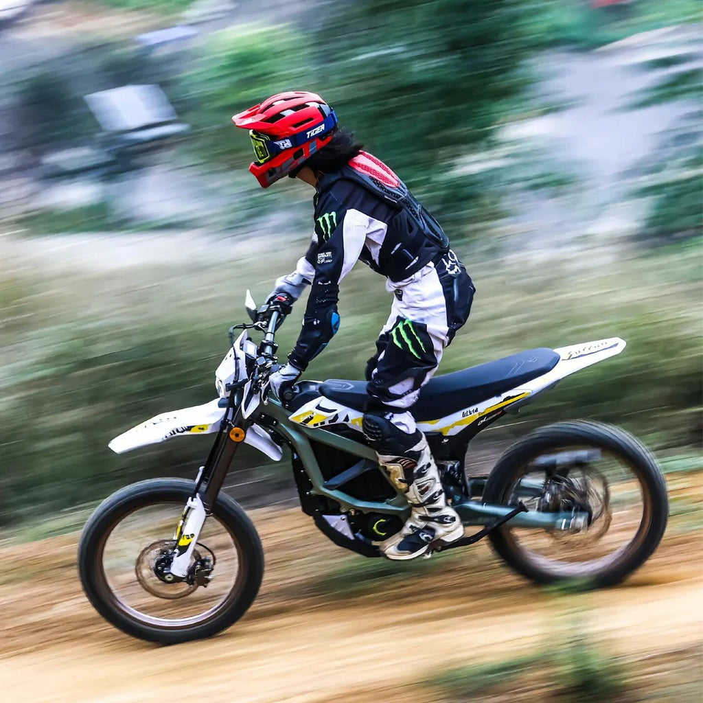 ULTRA BEE Electric Dirt Bike 74V 12500W Middrive Ebike 56Mph 55Ah 21700 120Km Range 19Inch Off Road Electric Motorcycle US Stock