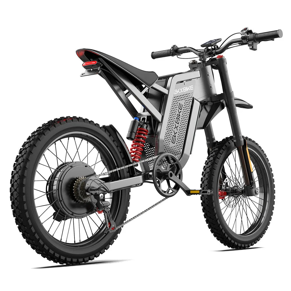 EKX X21 Max Ebike Electric Dirty Bike 3000W Brushless Gearless Motors Max Speed 85Kmh 120 Nm With 60V 30AH Sam-sung Battery
