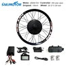 Sailimotor Ebike Kit 2000W 52V Ebike Conversion Kit Brushless Non-Gear Hub Motor Kit for Bicycle