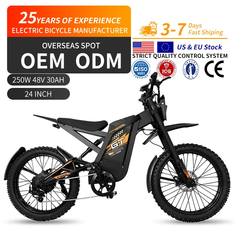 2000W Dirt Mountain Off-road Moto E Electric Electrica Emtb Bike Bicycle E-bike Ebike Cycle Dirtbike Bicicleta Mtb for Adult