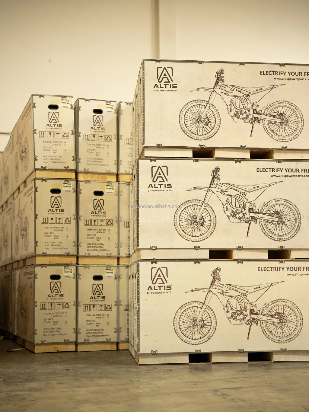 2026 Altis Sigma Ebike US Warehouse in Stock New Arrival Altis Sigmas 98V 35Ah 3402Wh Altis Sigma Electric Pit Bikes