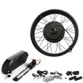 48V 500-1000W Bafang Fat Mid Drive Ebike Conversion Motor Kit with Lithium Battery LCD Display Twist Throttle