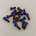 Yozma In10 Hexagon Socket, Semi-round Head Hexagon Titanium Alloy Motorcycle Accessory Bolts, with Custom Size Available